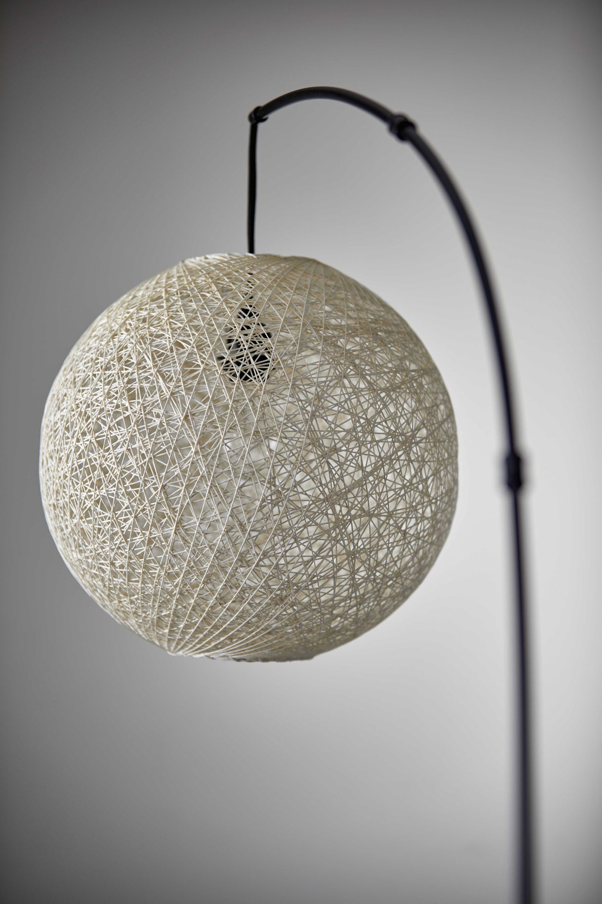 Groovy Rattan String Ball Shade Floor Lamp