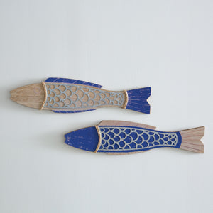 One Fish, Two Fish Wood Wall Decor
