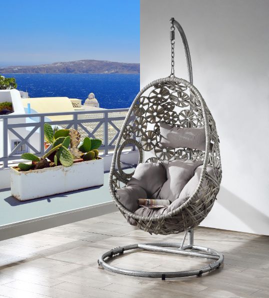 Boho Massive Macrame Hanging Chair, Indoors/Outdoors