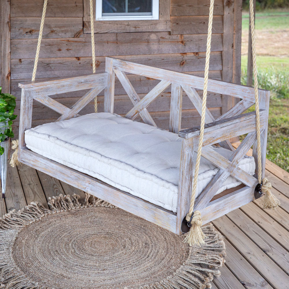 Riverside Porch Swing with Cushion