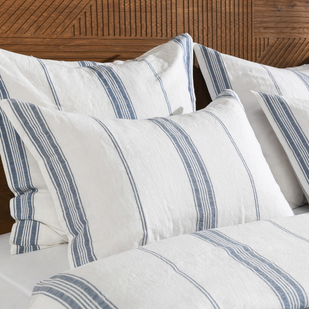 Cashmere & Linen Classic Striped Pillow Shams