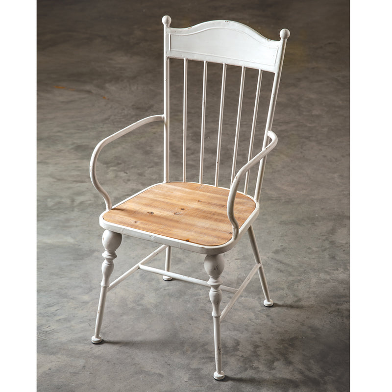 Metal Fanback Windsor Chair - Adley & Company Inc. 
