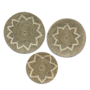 Seagrass Basket Wall Decor, Set of 3