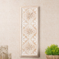 Architectural Wall Decor Wood Carved Panel