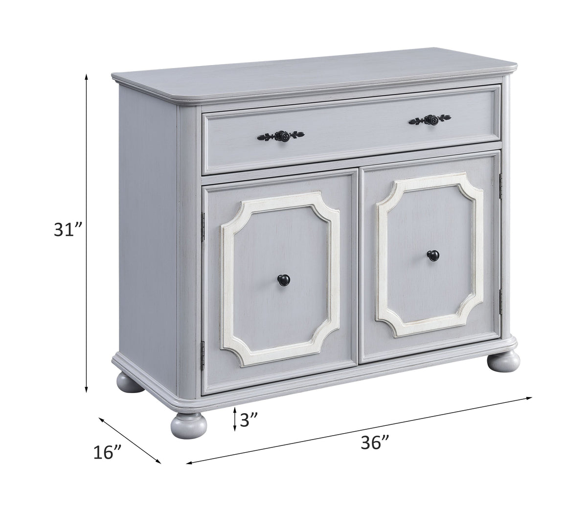 Enyin Soft Grey Cabinet