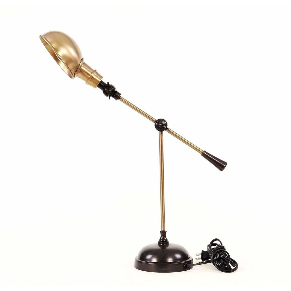 Brushed Brass Task Table Lamp