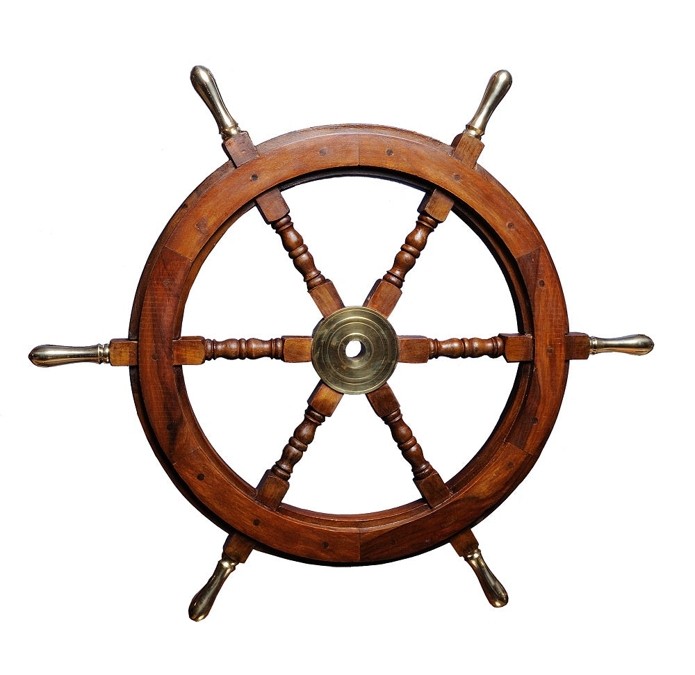 Rosewood Ship's Wheel, 30"