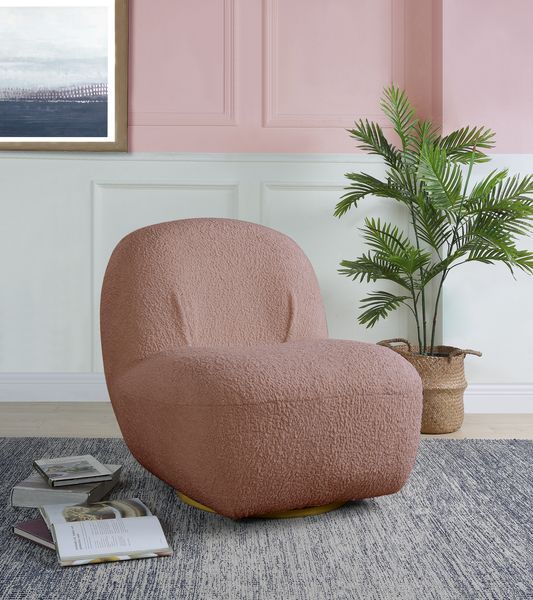 Pink cozy online chair