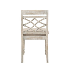 Seaboard Side Chairs in Antique White, Set of 2