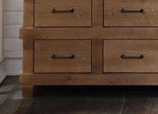 9 Drawer Rustic Wooden Console Cabinet Dresser,floor cabinet,Adley & Company Inc.