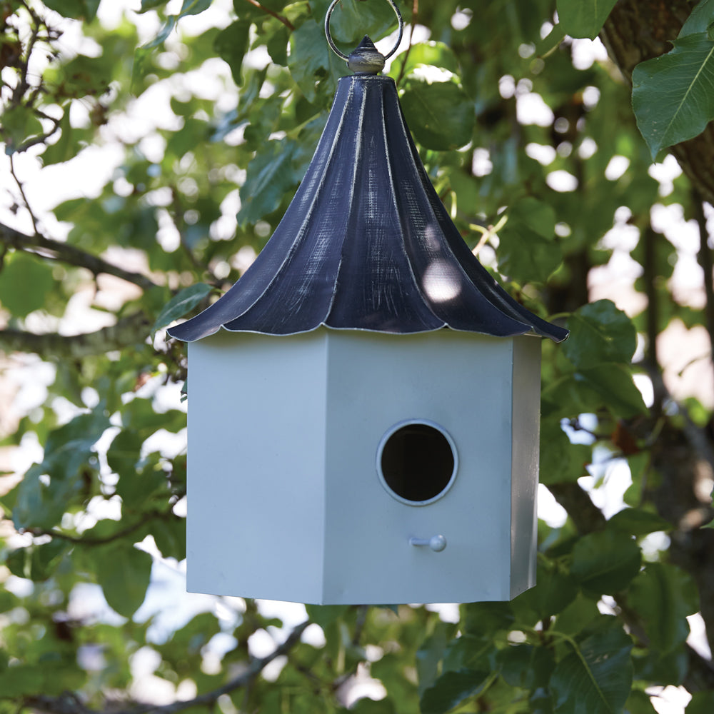 Cabana Tropical Metal Birdhouse