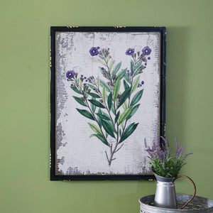 Botanical Wild Indigo Wall Art Print