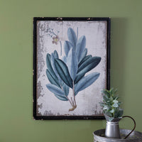 Botanical Rubber Plant Wall Art Print