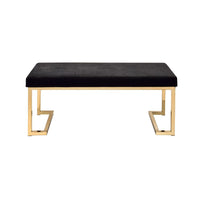 Cambridge Black and Champagne Gold Bench