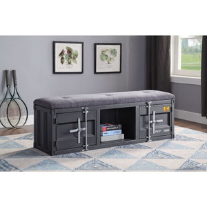 Maritime Cargo Style Accent Bench