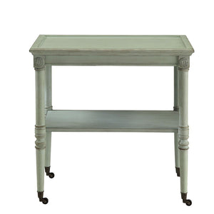 Frisco Tray Table in Light Aqua Green