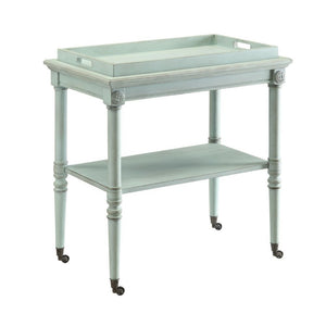 Frisco Tray Table in Light Aqua Green