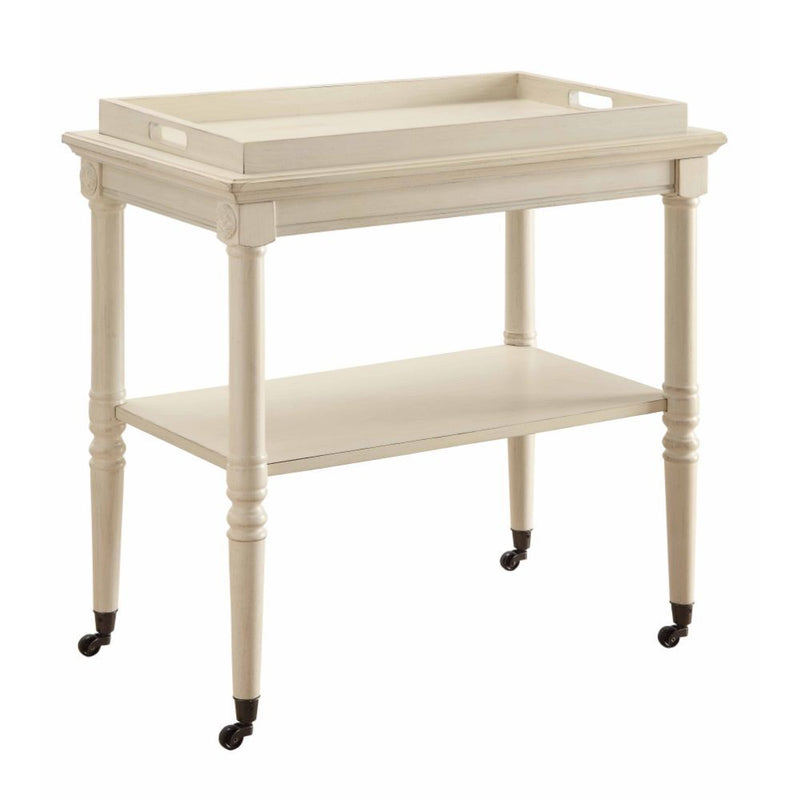 Frisco Tray Table in Creamy White