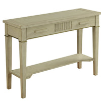 Antique White Console Table,console table,Adley & Company Inc.