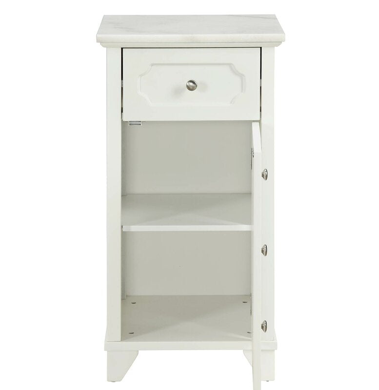 Marble Top Storage Cabinet