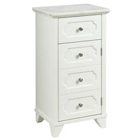White Marble Top Accent Storage Cabinet,cabinet,Adley & Company Inc.