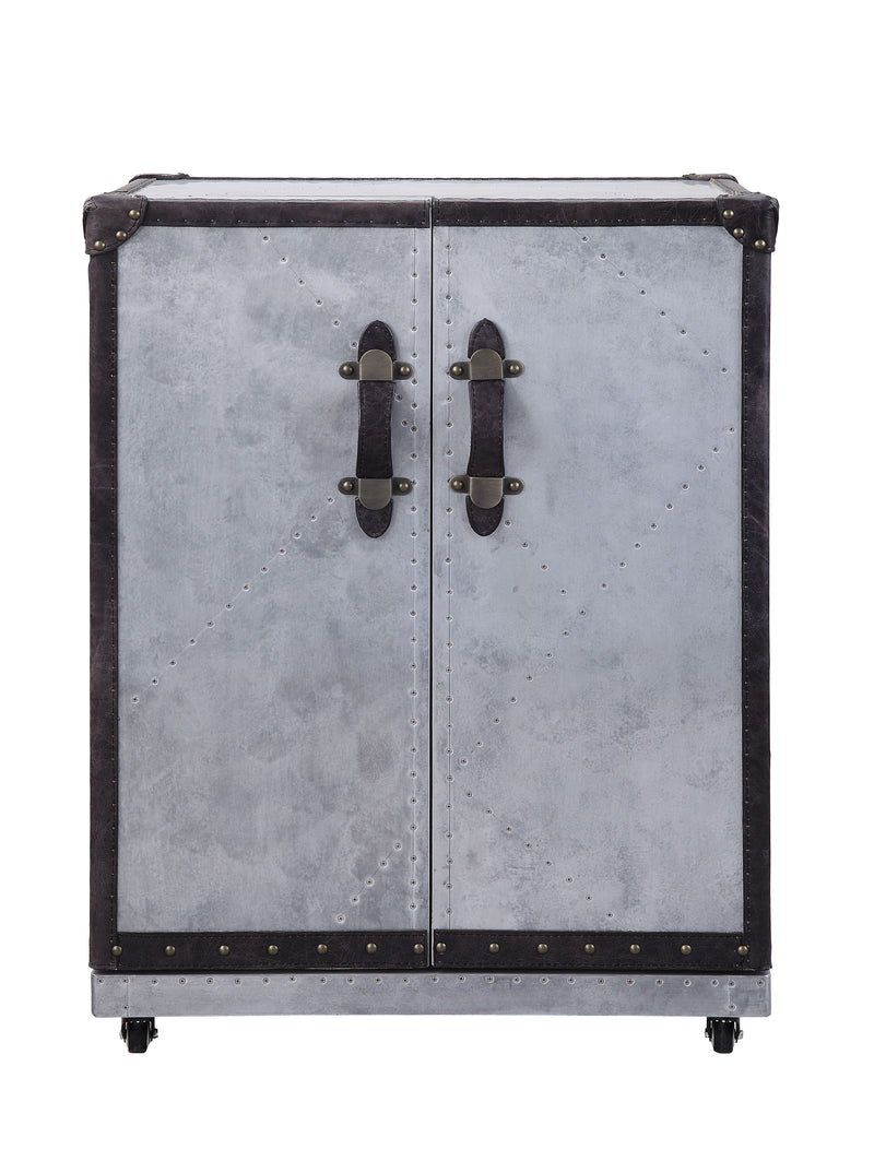 Brancaster Steamer Trunk Bar & Wine Cabinet - Adley & Company Inc. 