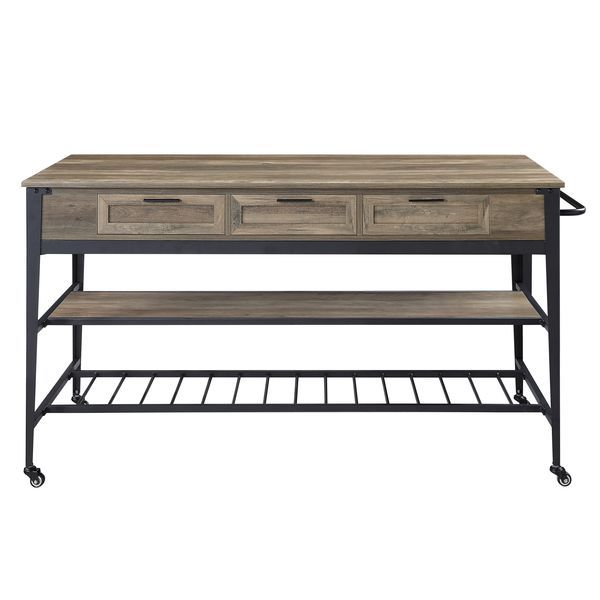 Macaria Console Serving Cart