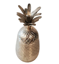 Aluminium Decorative Pineapple with Storage - Adley & Company Inc. 