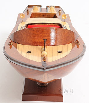 Runabout Canoe Model Boat