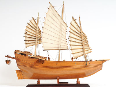 Chinese Junk Model Boat, Handcrafted – Adley & Company