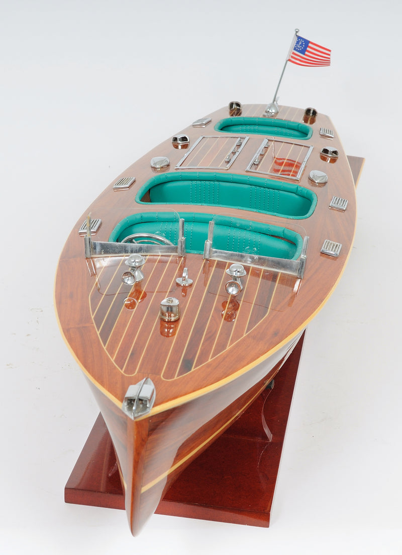 Chris Craft Triple Cockpit Model Boat,model boat,Adley & Company Inc.