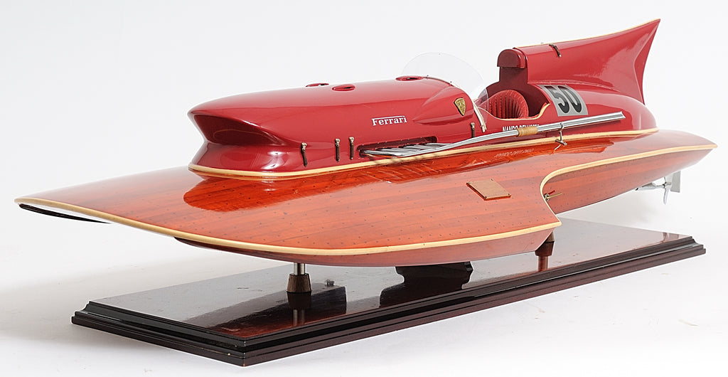 Ferrari Hydroplane Model Boat,model boat,Adley & Company Inc.