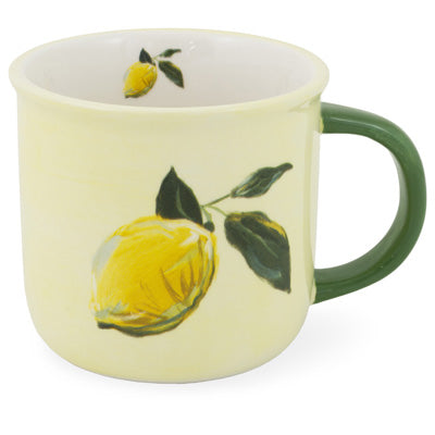 Lemony Cheerful Mugs, Set of 8