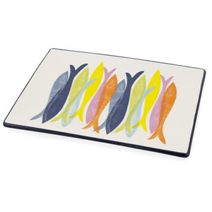 Kate Nelligan Hand Stamped Fish Platter - Adley & Company Inc. 