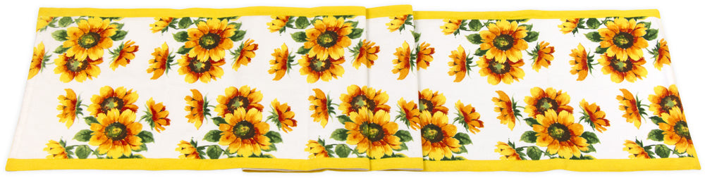 Colorful Sunflowers Table Runner