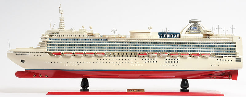 Diamond Princess Model Cruise Ship - Adley & Company Inc. 