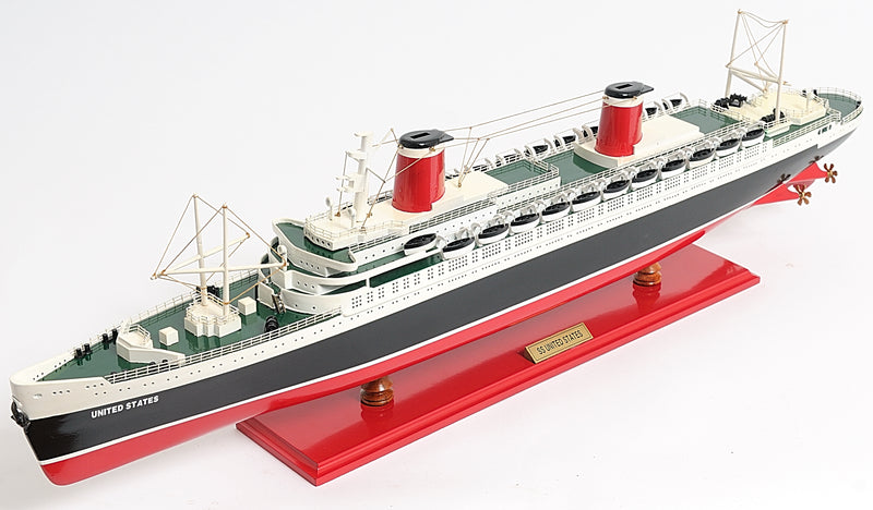 SS United States Ocean Liner Model Ship - Adley & Company Inc. 