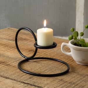 Floating Ring Candle Holders, Set of 2