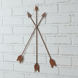 Rustic Crossing Arrows Wall Decor