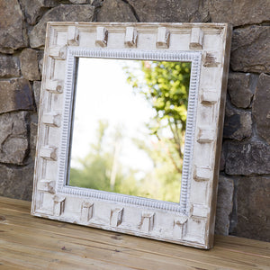 Carved Wood Frame Wall Mirror,wall mirror,Adley & Company Inc.