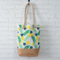 Pineapple Apron and Market Bag Gift Set