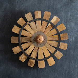 Wooden Windmill Wall Art - Adley & Company Inc. 
