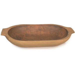 Decorative Oval Trench Bowl - Adley & Company Inc. 