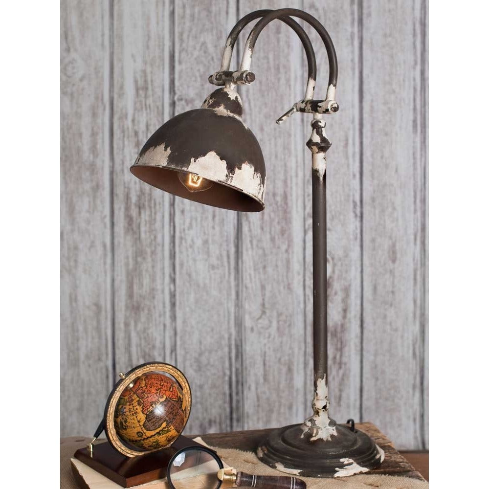 Industrial Vintage Style Adjustable Table Lamp,lamp,Adley & Company Inc.