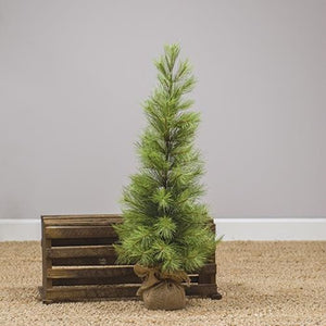 Slim Long Needle Artificial Pine Tree - Adley & Company Inc. 