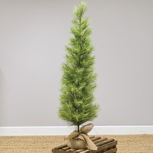 Slim Long Needle Artificial Pine Tree - Adley & Company Inc. 