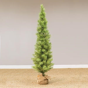 Slim Long Needle Artificial Pine Tree - Adley & Company Inc. 