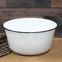 Rustic Enamelware Bowls, Set of 4.,bowl,Adley & Company Inc.