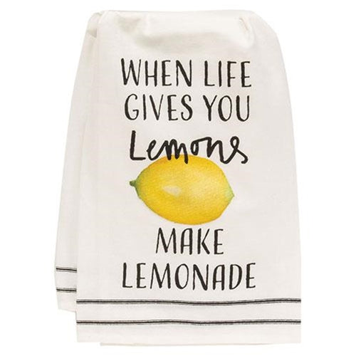 When Life Gives You Lemons Make Lemonade Dish Towel, Set of 4