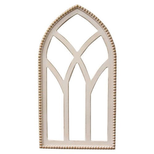 Beaded Cathedral Window Wall Decor